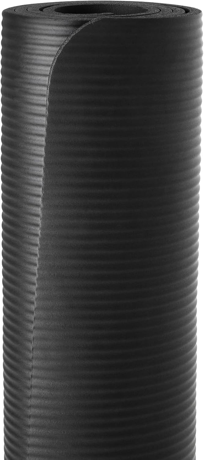 Extra Thick Exercise Yoga Mat with Carrying Strap | |