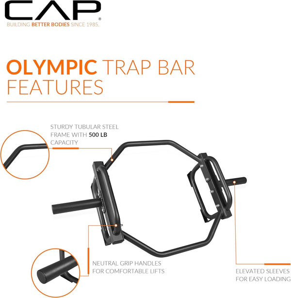Olympic Trap Bar and Shrug Bar for Deadlifts | |