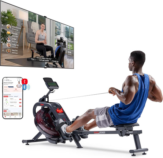 Foldable Water Rowing Machine for Home Workouts | |